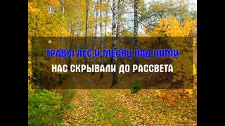 Юрий Шатунов - Медленно уходит осень І КАРАОКЕ