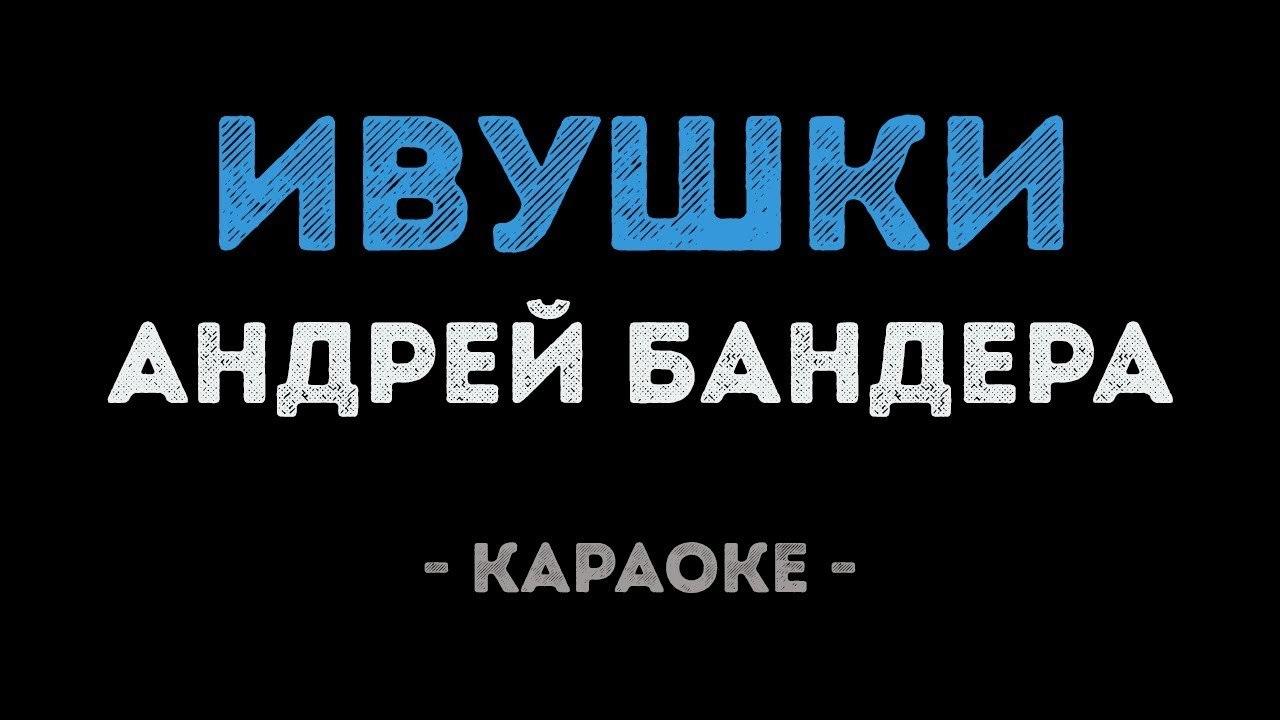 Андрей Бандера - Ивушки (Караоке)