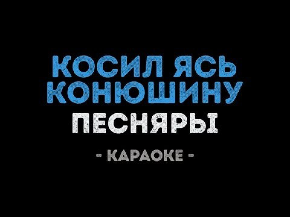 Песняры - Косил Ясь конюшину (Караоке)
